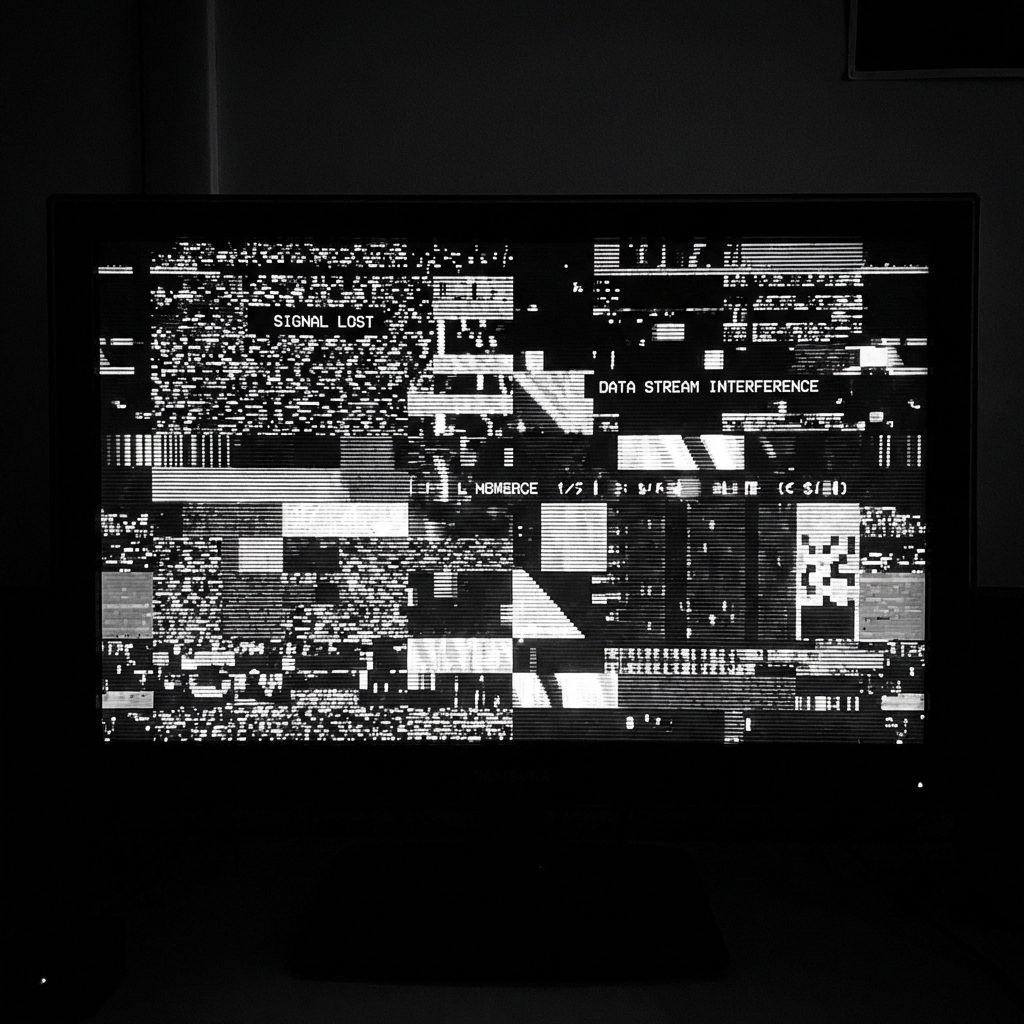 Digital static noise signal